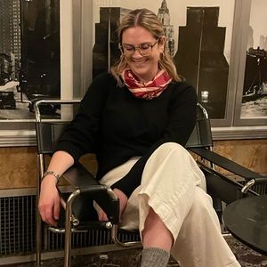 GAP Black Cashmere crew neck Sweater Large